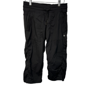 Lululemon Capri Dance Studio Black Pants‎ 4